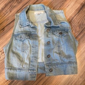 Denim vest